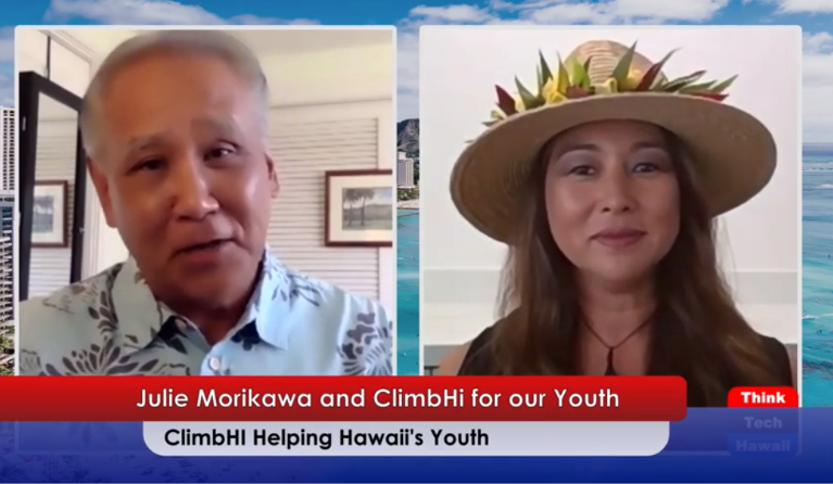 Julie Morikawa and ClimbHi for our Youth (Hospitality Hawaii)