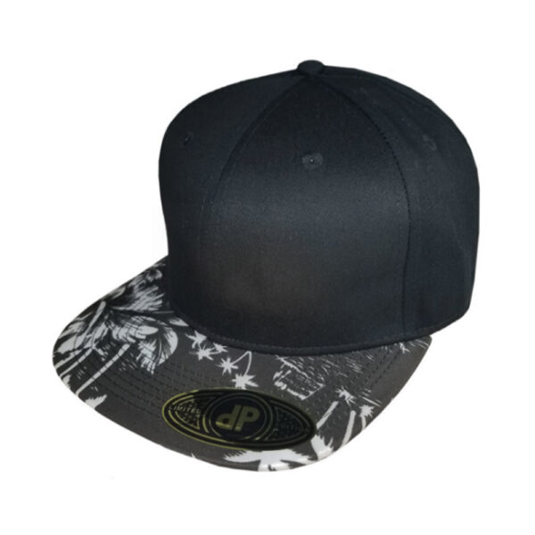 Black / Black and White Floral