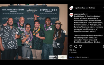 Braddahhood & Sistahhood Grindz Hosted a Speaker Series at Giovanni Pastrami!